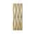 Golden geometric tile with textured surface and modern design. Perfect for contemporary interior decor.