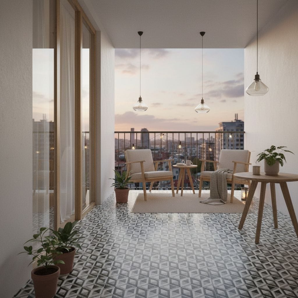 Light gray and white geometric patterned tile, smooth texture, modern design.