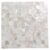 Beautiful mother of pearl shell tile with iridescent, shimmering surface. Perfect for elegant wall or backsplash design.