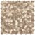Modern peel and stick hexagon wall tile in neutral tones for easy home decor updates.