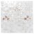 Elegant shell tile with iridescent mother of pearl finish for luxurious interior decor.