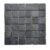 Charcoal gray slate tiles with a natural, textured surface and matte finish, ideal for modern and rustic interior or exterior.