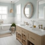Light gray marble tile with subtle veining, smooth texture, and elegant appearance.