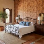 Describe tile color, texture, and.
