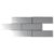 Silver ceramic wall tiles with smooth, glossy texture.