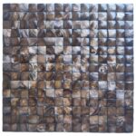 Describe tile color, texture, and.
