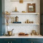 Describe tile color, texture, and.