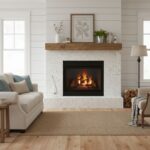 Describe tile color, texture, and.