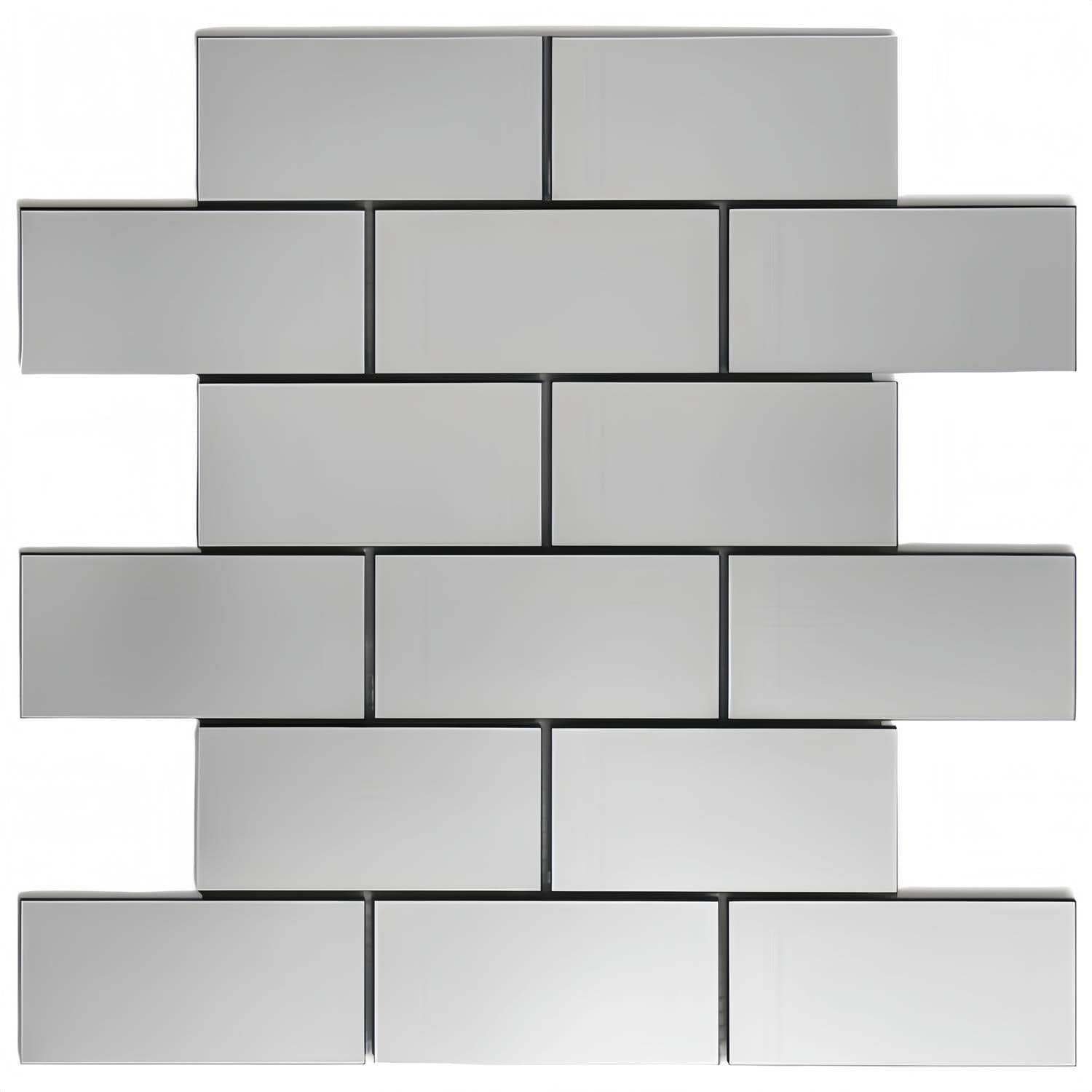Describe tile color, texture, and.