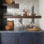 Describe tile color, texture, and.