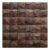 Brown textured stone tiles with a natural, rough surface and subtle color variations.
