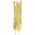 A sleek, modern wall sconce featuring gold-colored metal rods with a textured finish.