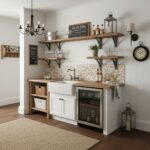 Describe tile color, texture, and.